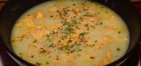 Mexican corn soup