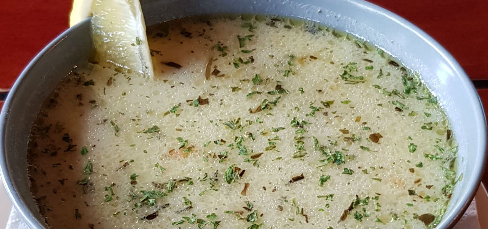 Tarragon chicken soup